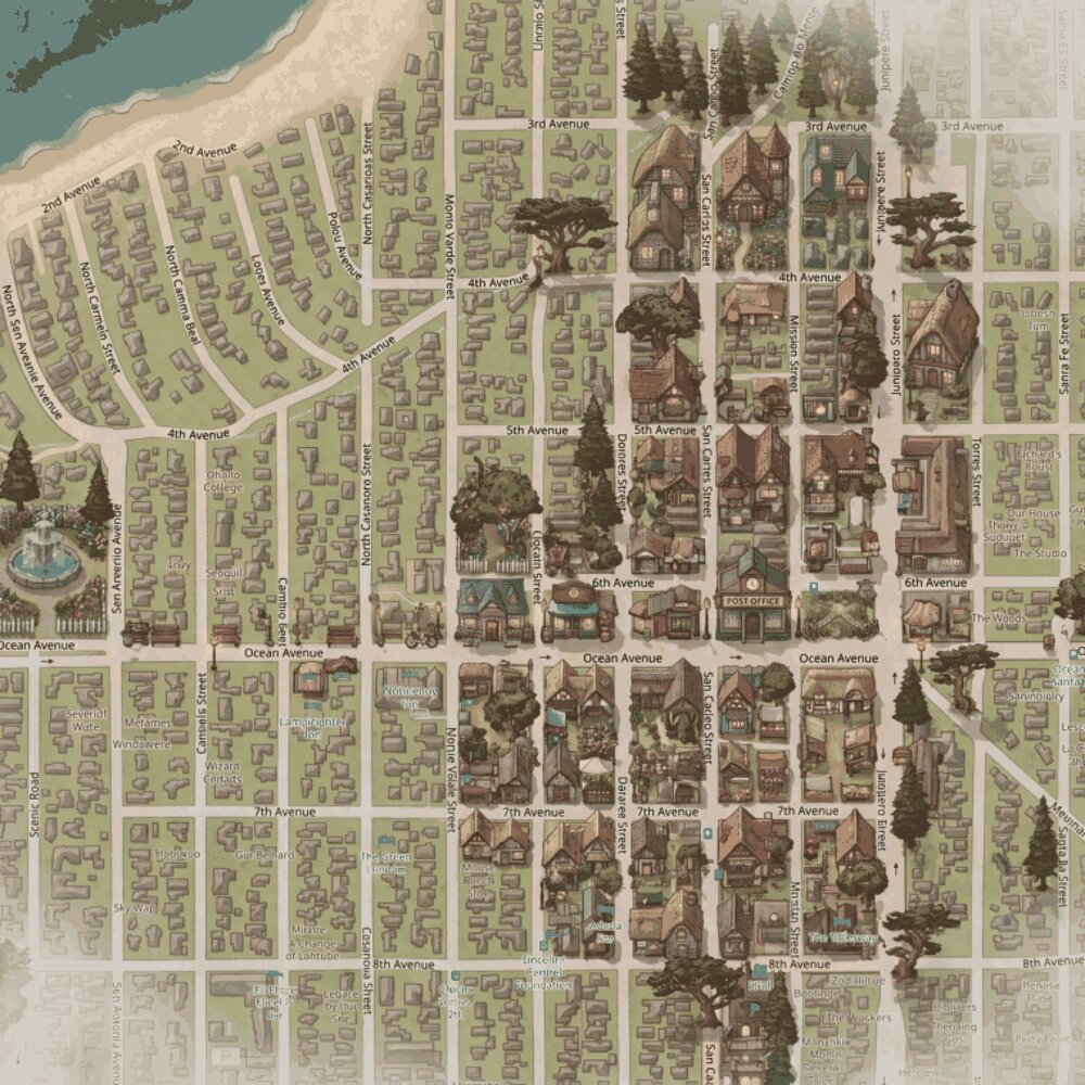 pixel hometown